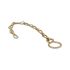 Raamketting Messing Ongelakt