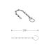 Raamketting Nikkel Glans